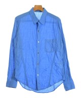 yohji yamamoto POUR HOMME（ヨウジヤマモトプールオム）カジュアルシャツ 青 サイズ:2(S位) メンズ/2200646680033