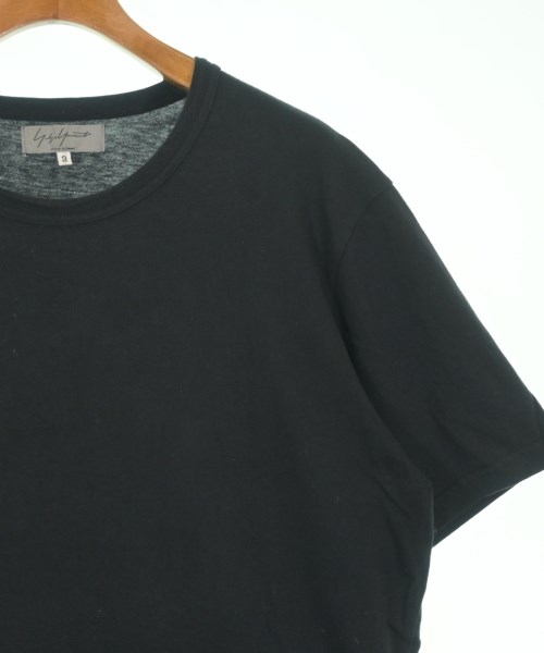 yohji yamamoto POUR HOMME（ヨウジヤマモトプールオム）Tシャツ・カットソー 黒 サイズ:3(M位) メンズ/2200646715032