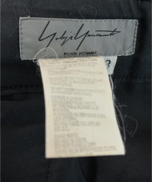 yohji yamamoto POUR HOMME（ヨウジヤマモトプールオム）カーゴパンツ 黒 サイズ:3(M位) メンズ/2200646715056