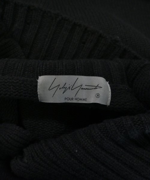 yohji yamamoto POUR HOMME（ヨウジヤマモトプールオム）ニット・セーター 黒 サイズ:3(M位) メンズ/2200647160022