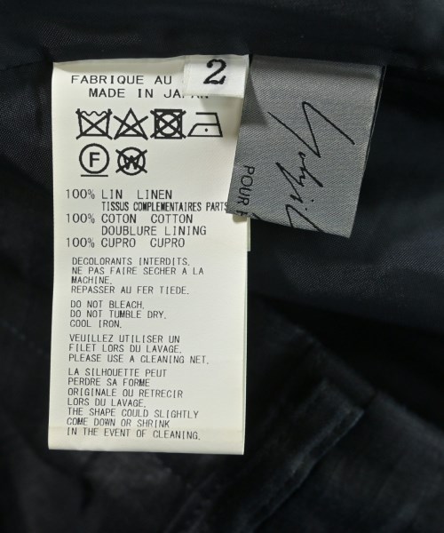 yohji yamamoto POUR HOMME（ヨウジヤマモトプールオム）その他 黒 サイズ:2(S位) メンズ/2200647160046