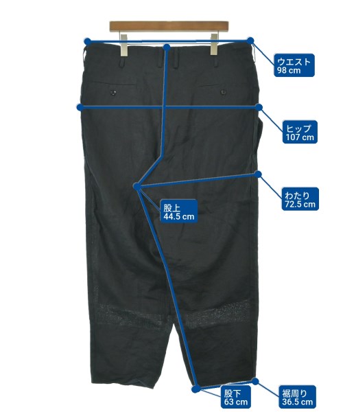 yohji yamamoto POUR HOMME（ヨウジヤマモトプールオム）その他 黒 サイズ:2(S位) メンズ/2200647160046