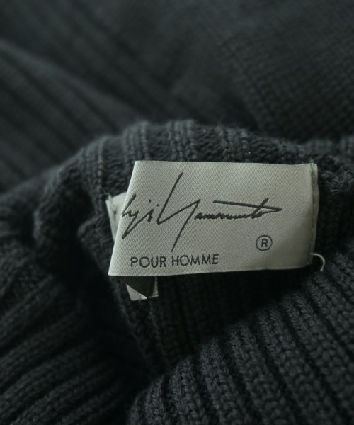 yohji yamamoto POUR HOMME（ヨウジヤマモトプールオム）ニット・セーター 黒 サイズ:3(M位) メンズ/2200636189218
