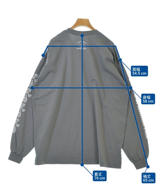 NEIGHBORHOOD（ネイバーフッド）Tシャツ・カットソー グレー サイズ:XXL メンズ/2200647789094