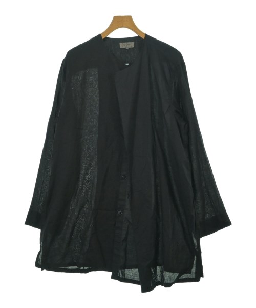 yohji yamamoto POUR HOMME(ヨウジヤマモトプールオム)カジュアルシャツ 黒 サイズ:3(M位)/2200648861010