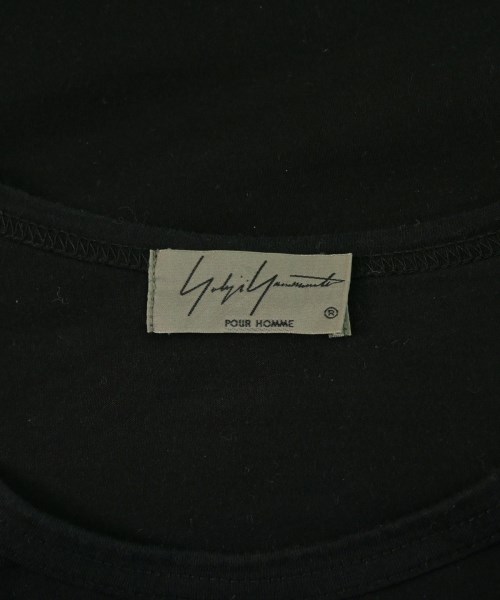 yohji yamamoto POUR HOMME（ヨウジヤマモトプールオム）Tシャツ・カットソー 黒 サイズ:3(M位) メンズ/2200648961024