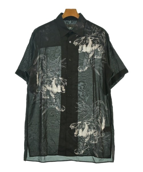 Y's for men(ワイズフォーメン)カジュアルシャツ 黒 サイズ:2(S位)/2200649494019