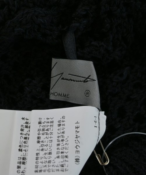 yohji yamamoto POUR HOMME（ヨウジヤマモトプールオム）カーディガン 黒 サイズ:3(M位) メンズ/2200650806030