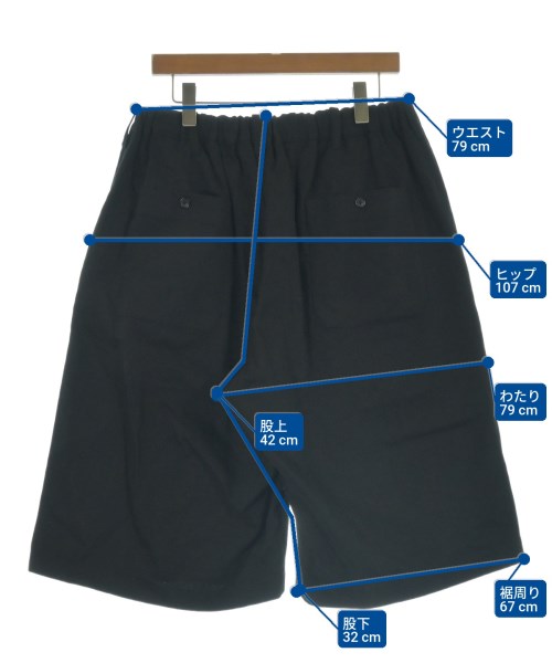 yohji yamamoto POUR HOMME（ヨウジヤマモトプールオム）その他 黒 サイズ:3(M位) メンズ/2200644779081