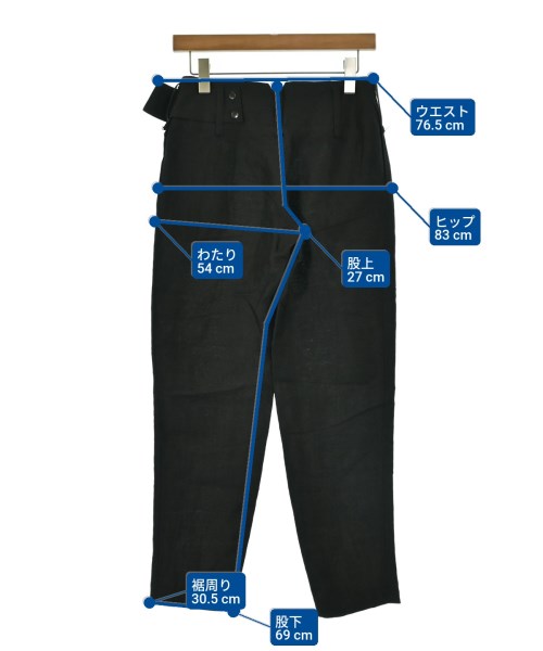 Yohji Yamamoto（ヨウジヤマモト）その他 黒 サイズ:1(XS位) レディース/2200651723176