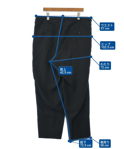 yohji yamamoto POUR HOMME（ヨウジヤマモトプールオム）その他 黒 サイズ:3(M位) メンズ/2200651814126