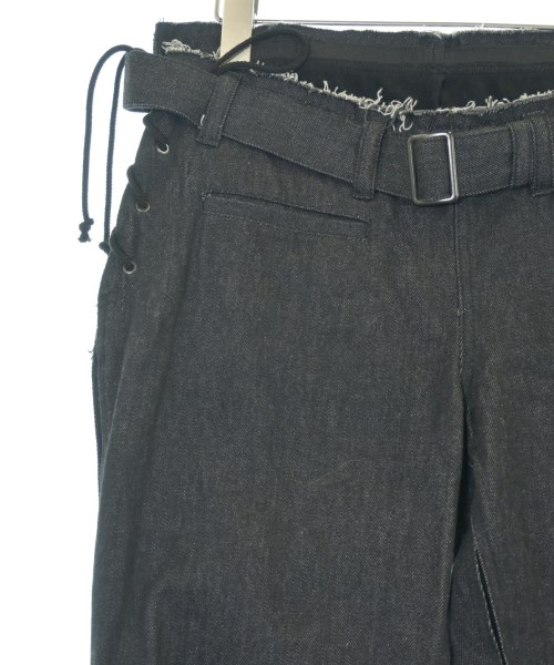 Yohji Yamamoto（ヨウジヤマモト）デニムパンツ 黒 サイズ:2(S位) レディース/2200652011012