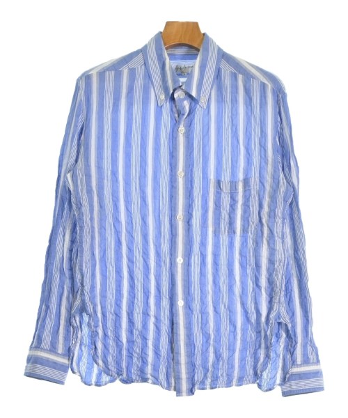 yohji yamamoto POUR HOMME(ヨウジヤマモトプールオム)カジュアルシャツ 青 サイズ:2(S位)/2200652460025