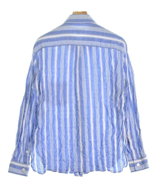 yohji yamamoto POUR HOMME（ヨウジヤマモトプールオム）カジュアルシャツ 青 サイズ:2(S位) メンズ/2200652460025