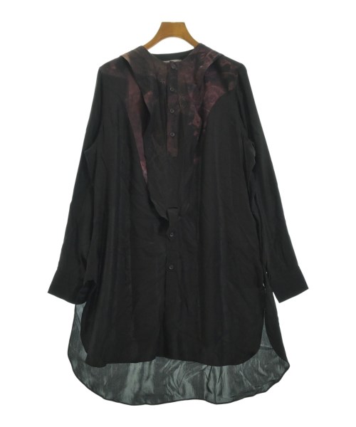 yohji yamamoto POUR HOMME(ヨウジヤマモトプールオム)カジュアルシャツ 黒 サイズ:S/2200652535020