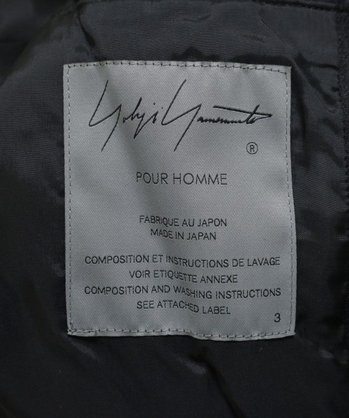 yohji yamamoto POUR HOMME（ヨウジヤマモトプールオム）その他 黒 サイズ:3(M位) メンズ/2200653497013