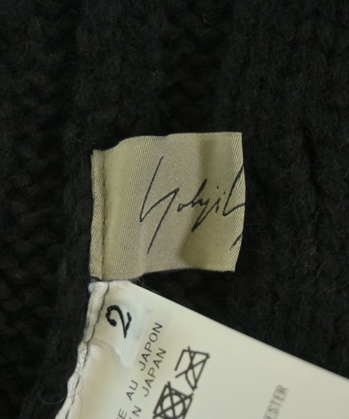 yohji yamamoto POUR HOMME（ヨウジヤマモトプールオム）カーディガン 黒 サイズ:2(S位) メンズ/2200653283036