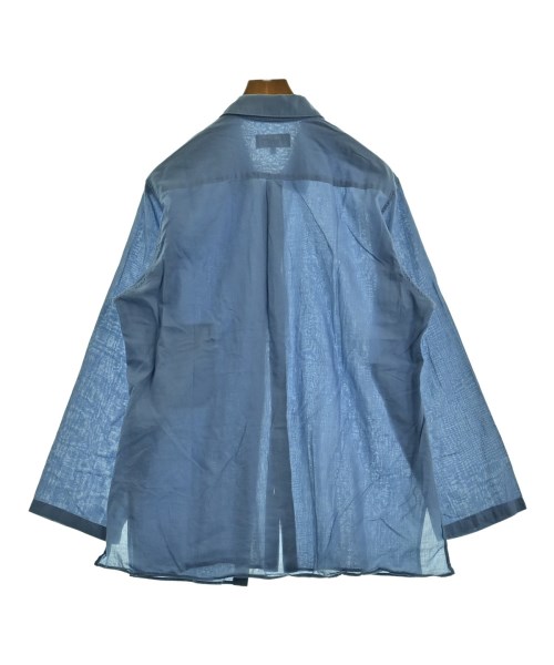 yohji yamamoto POUR HOMME（ヨウジヤマモトプールオム）カジュアルシャツ 青 サイズ:2(S位) メンズ/2200654277034