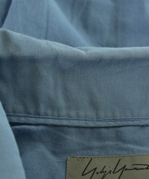 yohji yamamoto POUR HOMME（ヨウジヤマモトプールオム）カジュアルシャツ 青 サイズ:2(S位) メンズ/2200654277034