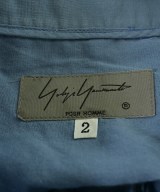 yohji yamamoto POUR HOMME（ヨウジヤマモトプールオム）カジュアルシャツ 青 サイズ:2(S位) メンズ/2200654277034