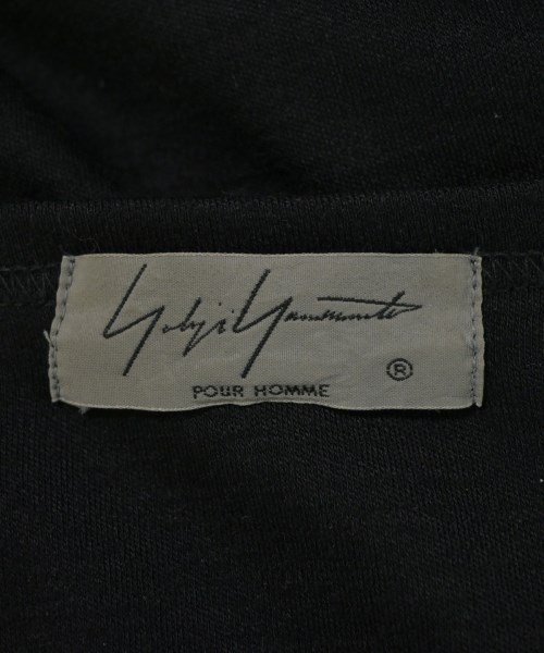 yohji yamamoto POUR HOMME（ヨウジヤマモトプールオム）Tシャツ・カットソー 黒 サイズ:3(M位) メンズ/2200654277157