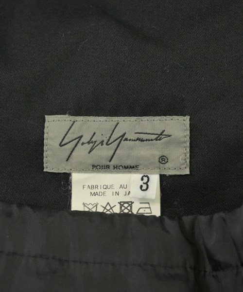 yohji yamamoto POUR HOMME（ヨウジヤマモトプールオム）その他 黒 サイズ:3(M位) メンズ/2200702297106
