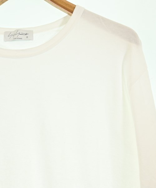 yohji yamamoto POUR HOMME（ヨウジヤマモトプールオム）Tシャツ・カットソー 白 サイズ:3(M位) メンズ/2200702481024