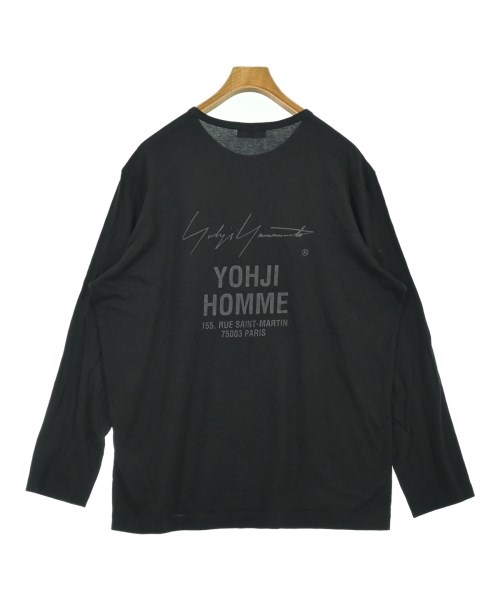 yohji yamamoto POUR HOMME（ヨウジヤマモトプールオム）Tシャツ・カットソー 黒 サイズ:3(M位) メンズ/2200702481055
