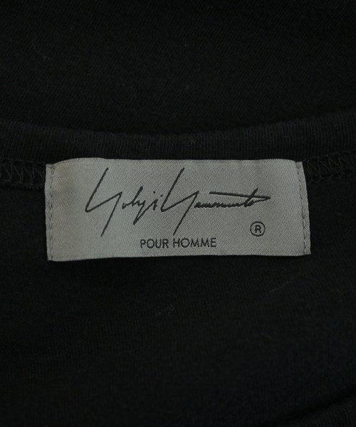 yohji yamamoto POUR HOMME（ヨウジヤマモトプールオム）Tシャツ・カットソー 黒 サイズ:3(M位) メンズ/2200702481093
