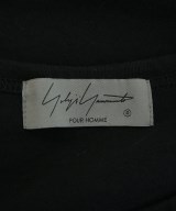 yohji yamamoto POUR HOMME（ヨウジヤマモトプールオム）Tシャツ・カットソー 黒 サイズ:3(M位) メンズ/2200702481093