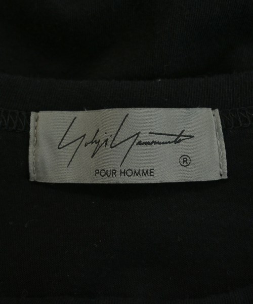 yohji yamamoto POUR HOMME（ヨウジヤマモトプールオム）Tシャツ・カットソー 黒 サイズ:3(M位) メンズ/2200702481109