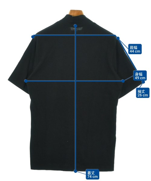 yohji yamamoto POUR HOMME（ヨウジヤマモトプールオム）Tシャツ・カットソー 黒 サイズ:3(M位) メンズ/2200700380046