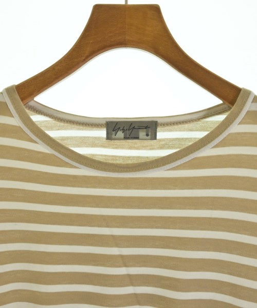 yohji yamamoto POUR HOMME（ヨウジヤマモトプールオム）Tシャツ・カットソー ベージュ サイズ:3(M位) メンズ/2200702685095