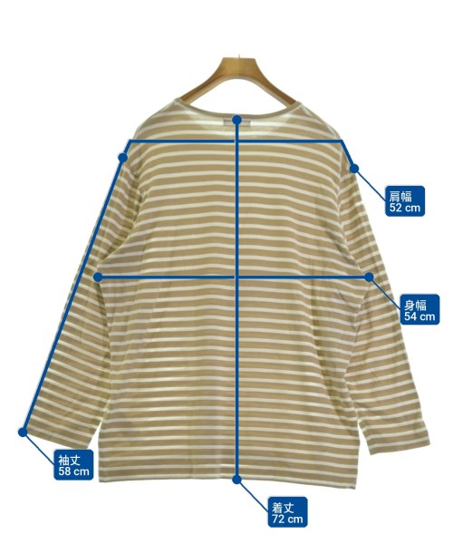 yohji yamamoto POUR HOMME（ヨウジヤマモトプールオム）Tシャツ・カットソー ベージュ サイズ:3(M位) メンズ/2200702685095