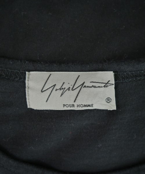 yohji yamamoto POUR HOMME（ヨウジヤマモトプールオム）Tシャツ・カットソー 黒 サイズ:3(M位) メンズ/2200703054098