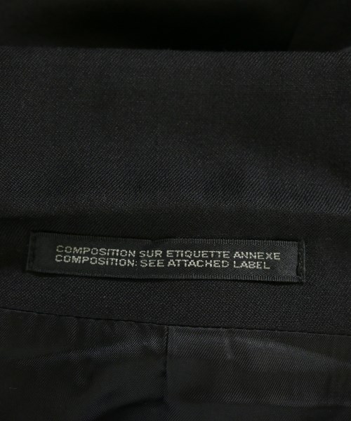yohji yamamoto POUR HOMME（ヨウジヤマモトプールオム）テーラードジャケット 黒 サイズ:2(S位) メンズ/2200701029043