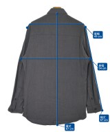 yohji yamamoto POUR HOMME（ヨウジヤマモトプールオム）カジュアルシャツ グレー サイズ:3(M位) メンズ/2200701029098