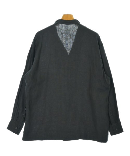 yohji yamamoto POUR HOMME（ヨウジヤマモトプールオム）カジュアルシャツ 黒 サイズ:2(S位) メンズ/2200701029104