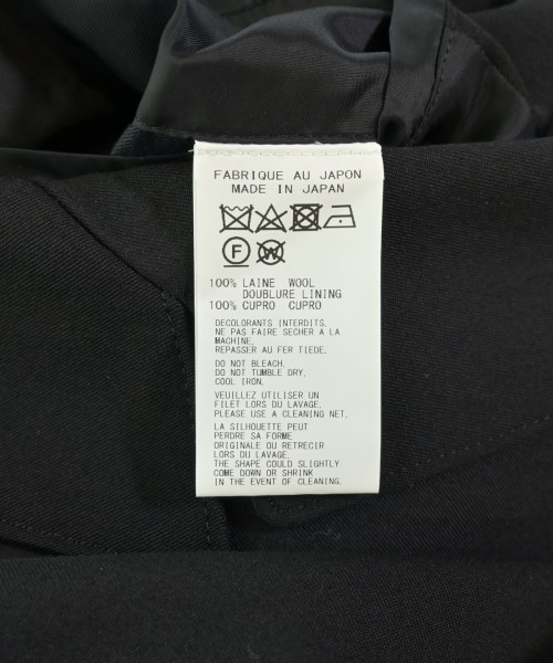 yohji yamamoto POUR HOMME（ヨウジヤマモトプールオム）チェスターコート 黒 サイズ:3(M位) メンズ/2200703768018