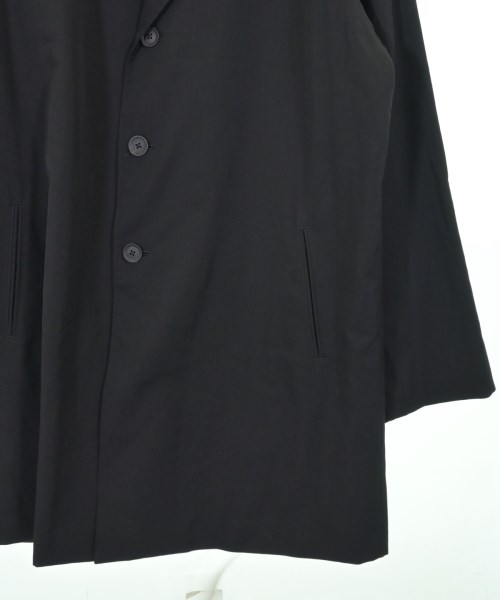 yohji yamamoto POUR HOMME（ヨウジヤマモトプールオム）チェスターコート 黒 サイズ:3(M位) メンズ/2200703768018