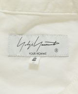 yohji yamamoto POUR HOMME（ヨウジヤマモトプールオム）カジュアルシャツ 白 サイズ:2(S位) メンズ/2200703768049