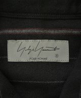yohji yamamoto POUR HOMME（ヨウジヤマモトプールオム）カジュアルシャツ 黒 サイズ:-(M位) メンズ/2200703828019
