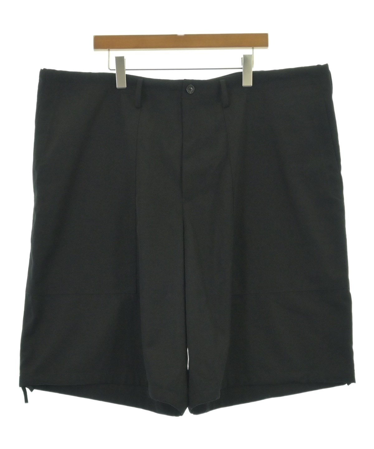 ヨージヤマモトプールオム ショートパンツ 黒 yohji yamamoto POUR HOMME（ヨウジヤマモトプールオム）ショート