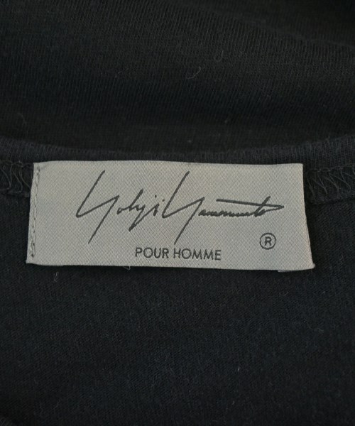 yohji yamamoto POUR HOMME（ヨウジヤマモトプールオム）Tシャツ・カットソー 黒 サイズ:3(M位) メンズ/2200703816023