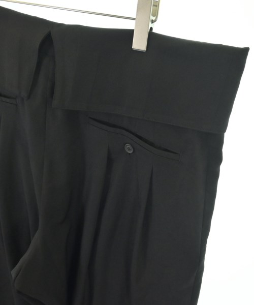 yohji yamamoto POUR HOMME（ヨウジヤマモトプールオム）スラックス 黒 サイズ:2(S位) メンズ/2200704011045