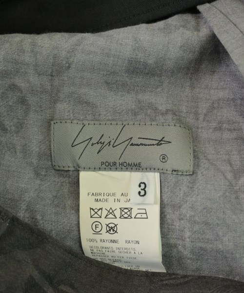 yohji yamamoto POUR HOMME（ヨウジヤマモトプールオム）クロップド