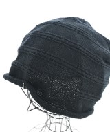 yohji yamamoto POUR HOMME（ヨウジヤマモトプールオム）ニットキャップ・ビーニー 黒 サイズ:- メンズ/2200704171039