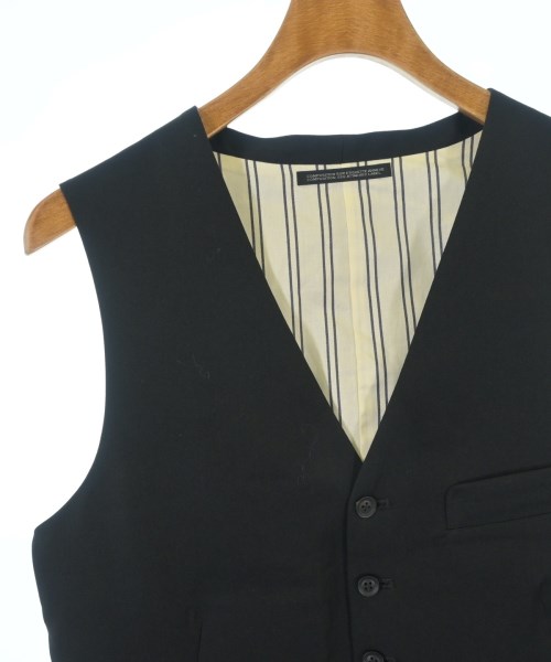 yohji yamamoto POUR HOMME（ヨウジヤマモトプールオム）ドレスシャツ 黒 サイズ:3(M位) メンズ/2200705668064