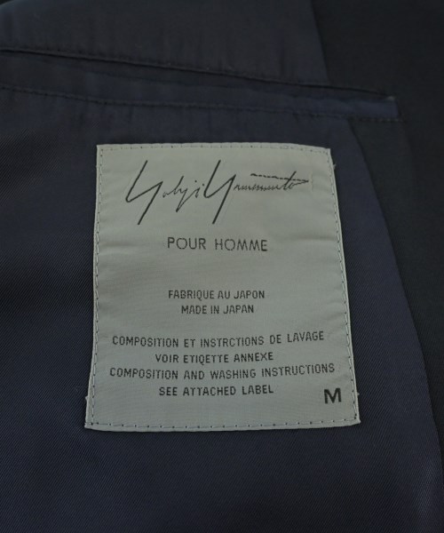 yohji yamamoto POUR HOMME（ヨウジヤマモトプールオム）ジャケット 紺 サイズ:M メンズ/2200704469037
