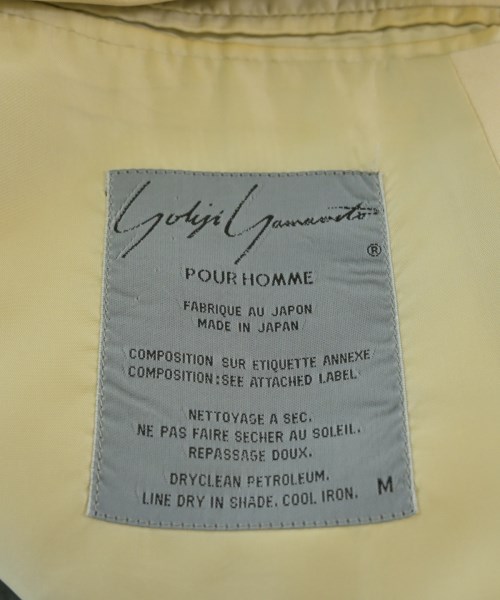 yohji yamamoto POUR HOMME（ヨウジヤマモトプールオム）テーラードジャケット ベージュ サイズ:M メンズ/2200704469068
